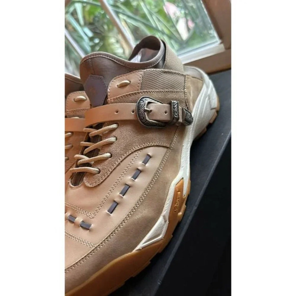 Alchemist Rango 1 Side Buckle Leather/Suede Sneakers 10 US 43 EU NEW $690 - Picture 8 of 11